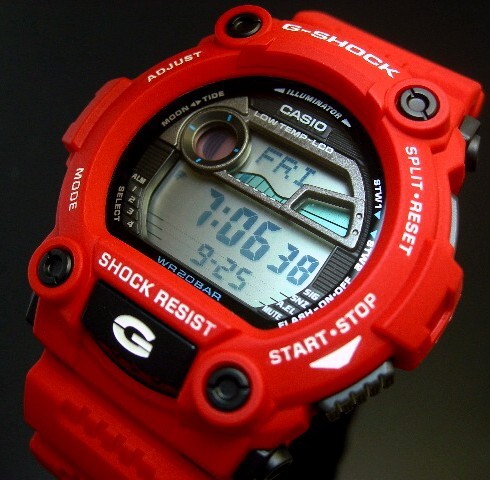 CASIO G-SHOCK カシオ Gショック メンズ腕時計 タイドグラフ＆ムーン