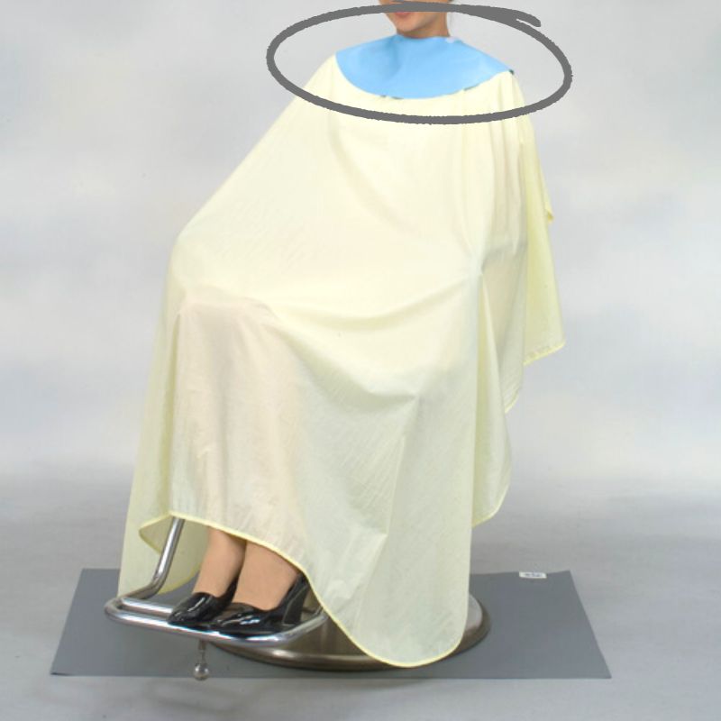 送料300円/3点まで 襟元 ケープ 首元 エクセル ネックエプロン 985