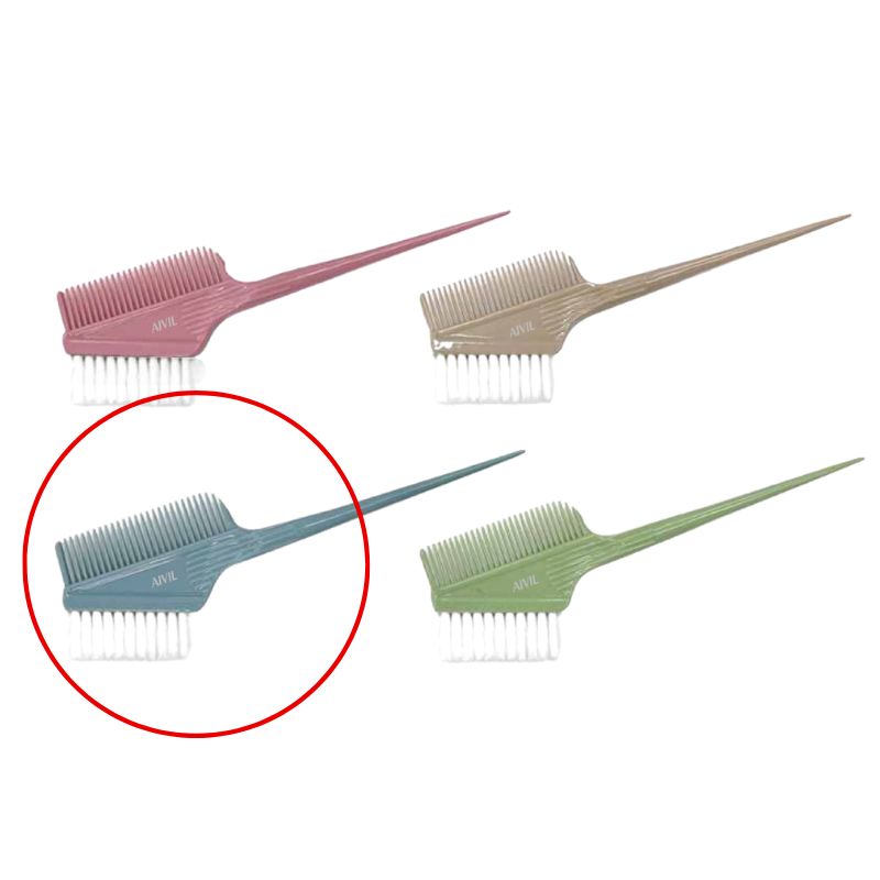 アイビル ヘアダイブラシ バトン くすみ系カラー4色 おしゃれ 毛染め ハケ ヘアダイ 美容師 理容師 ヘアカラー剤用 AIVIL | AIVIL | 04