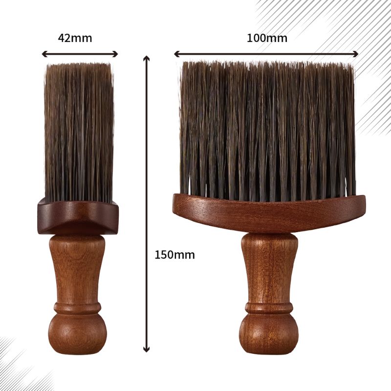 ブレーメン ネックブラシ 毛払い ブラシ 木製ハンドル オシャレ 理容室 理髪店 バーバーサロン 理容師 毛落とし 首元 首回り NB-24H01 BREMEN | ブランド登録なし | 02