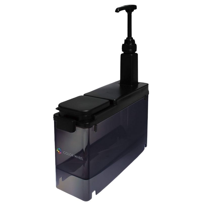 1プッシュ約10g カラーウィール オキシ ヘアカラー剤 ディスペンサー