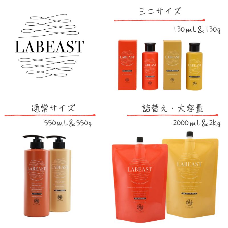 LABEAST 夏 すっきり シャンプー 業務用 ラビースト クールドゥ 550ml