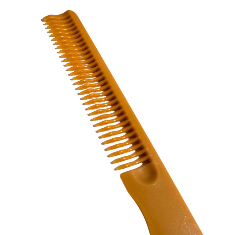 LEADER COMB リーダー 手付 アイロンコーム No.700 耐熱210℃ 理容 床屋