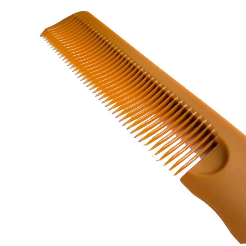 LEADER COMB リーダー 手付 アイロンコーム No.800 耐熱210℃ 理容 床屋