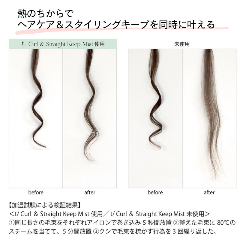 Genuine トステア配合 ティースラッシュ カール＆ストレート キープ