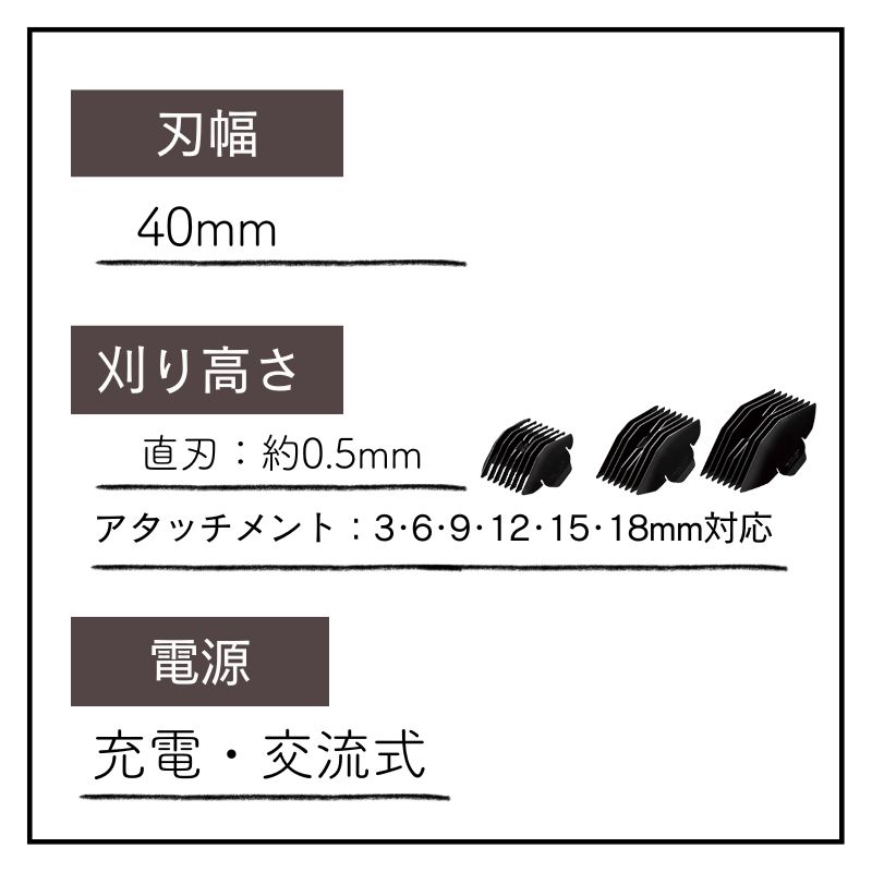 Panasonic パナソニック プロバリカン ER-GP30-K 充電 交流式 Panasonic パナソニック プロバリカン ER-GP30-K 充電 交流式