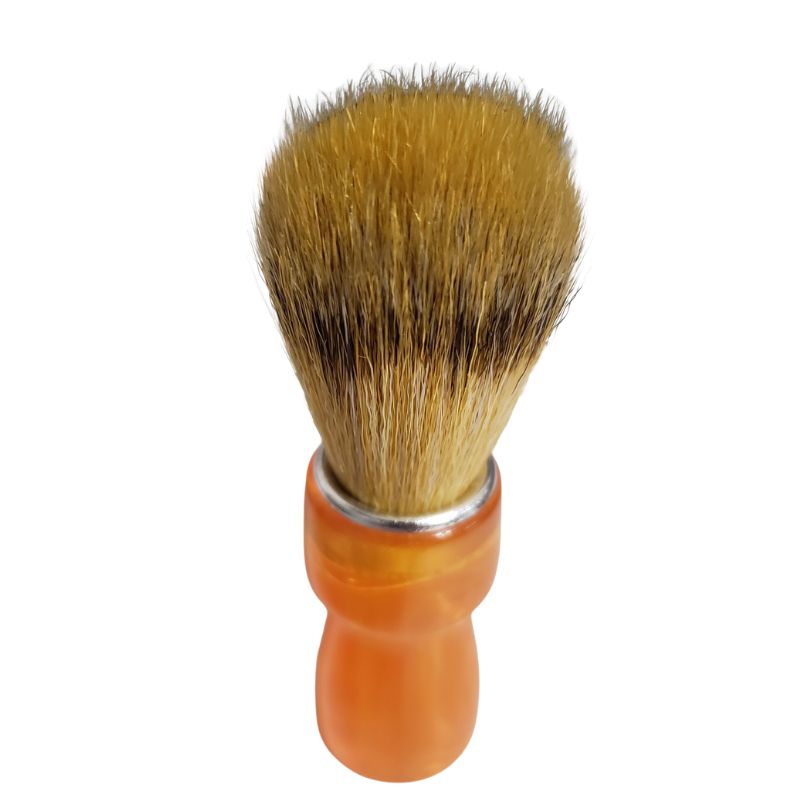 SRS ヒゲブラシ 001 山羊毛・ナイロン毛 髭 ひげ シェービングブラシ