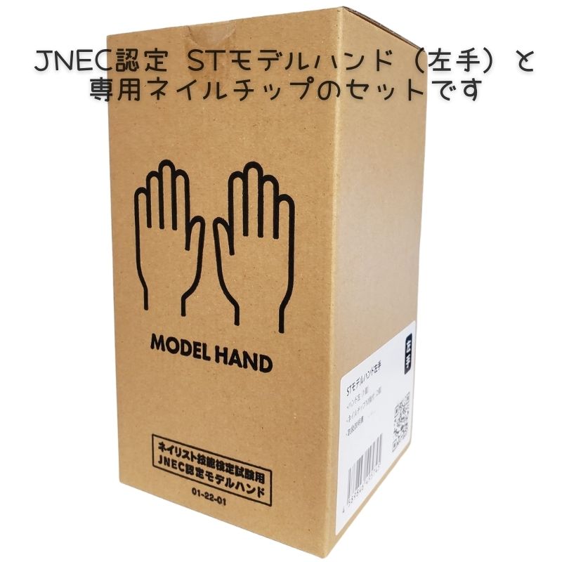 【人気豊富な】【本番1回のみ使用】JNEC認定モデルハンド合格チップ付き 手入れ用具