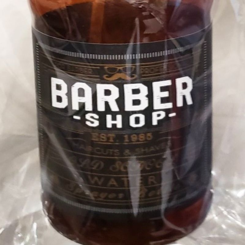 バーバーショップロゴ入り バーバースプレイヤー 300mL 霧吹き TBG スプレーボトル 理容師 理髪店 おしゃれ かわいい | 滝川 | 02