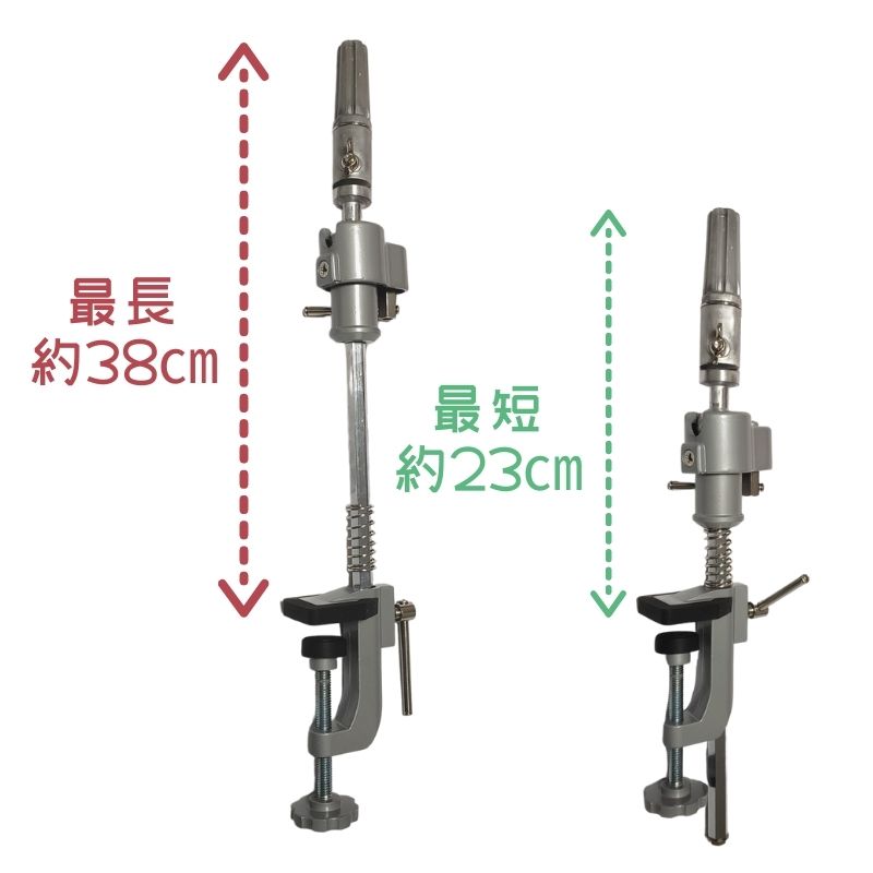 美容師 理容師 カットウィッグ マネキンヘッド用 クランプ 先割れ ホルダー TBG YS-26F 滝川｜bright08｜04