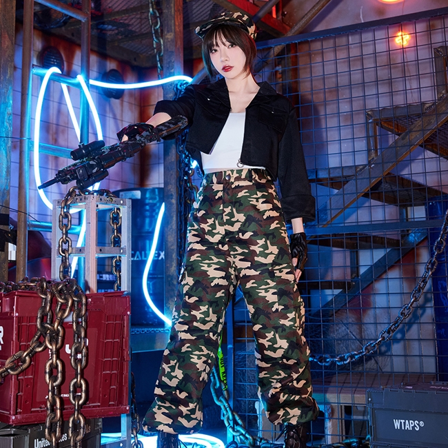 Brightlele ハロウィン コスプレ 衣装 軍服 ミリタリー 仮装