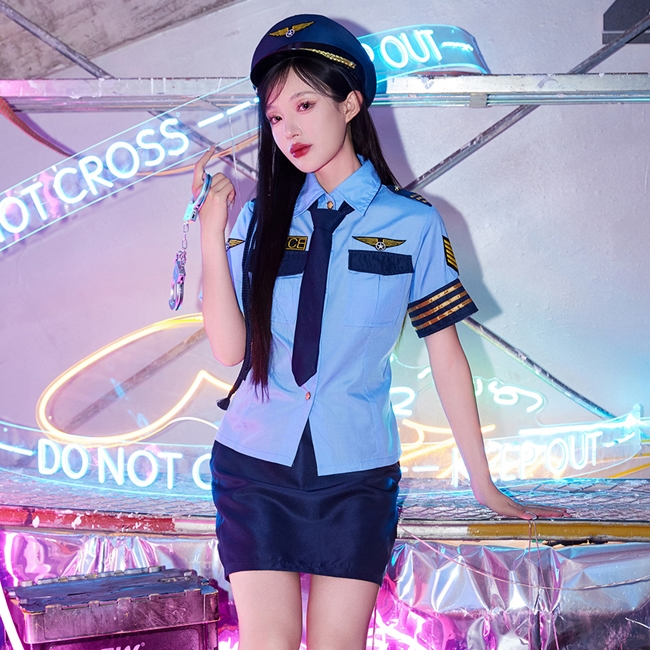 ポリス コスプレ衣装 セクシー 制服 衣装 ミニスカポリス 警官
