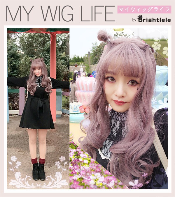 Brightlele ウィッグ ロング フルウィッグ グラデーション Brightlele ウィッグ ロング フルウィッグ グラデーション