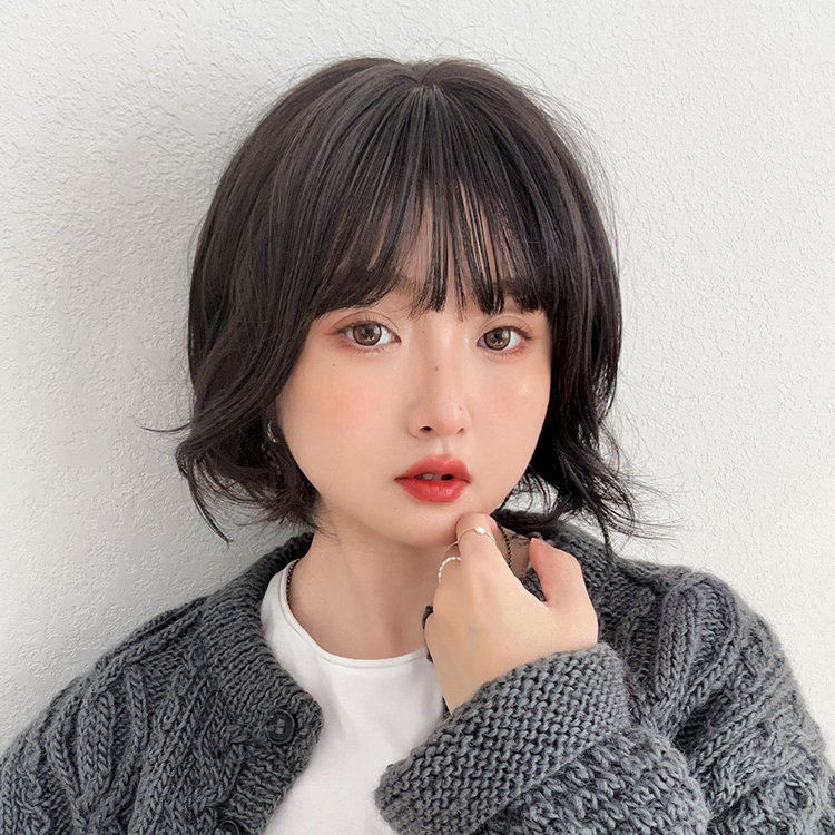 Amazon.co.jp: Villo ウィッグ ロング ストレート ウイッグ 黒髪