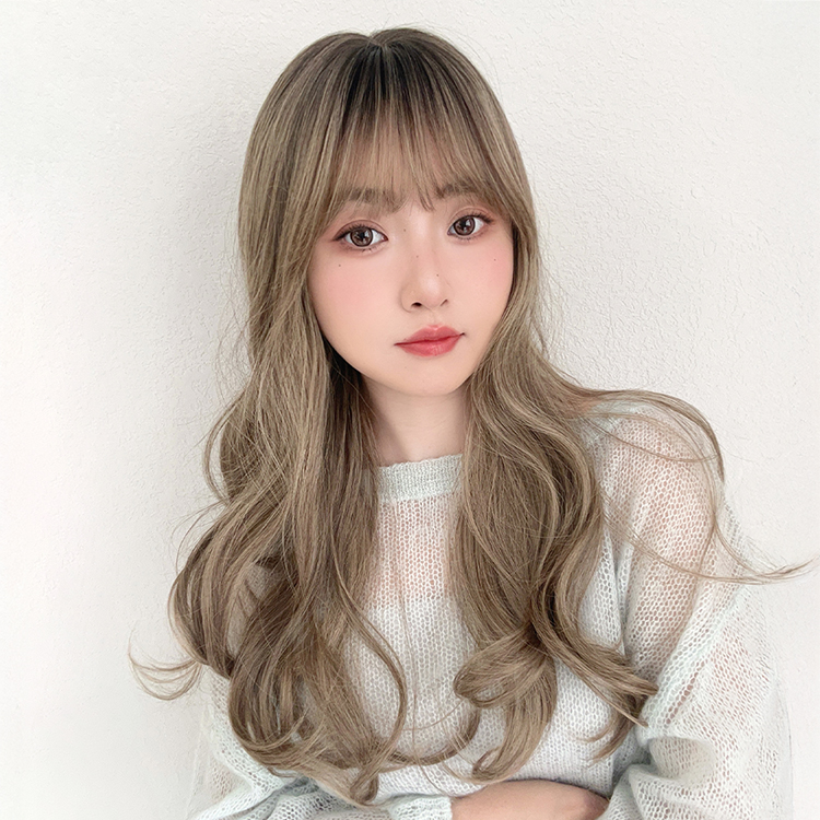 Brightlele ウィッグ フルウィッグ ロング 自然 女性 セミロング