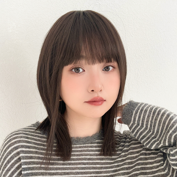黒髪　ミディアムボブ　ウィッグ　ナバーナ 黒髪 ミディアムボブ ウィッグ ナバーナ 華麗 ウィッグ