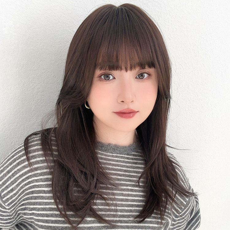 Brightlele ウィッグ ロング フルウィッグ セミロング 自然