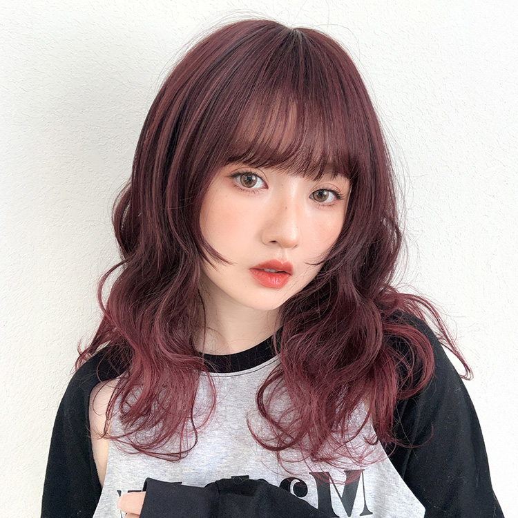 Brightlele ウィッグ 自然 ロング セミロング ミディアム フル