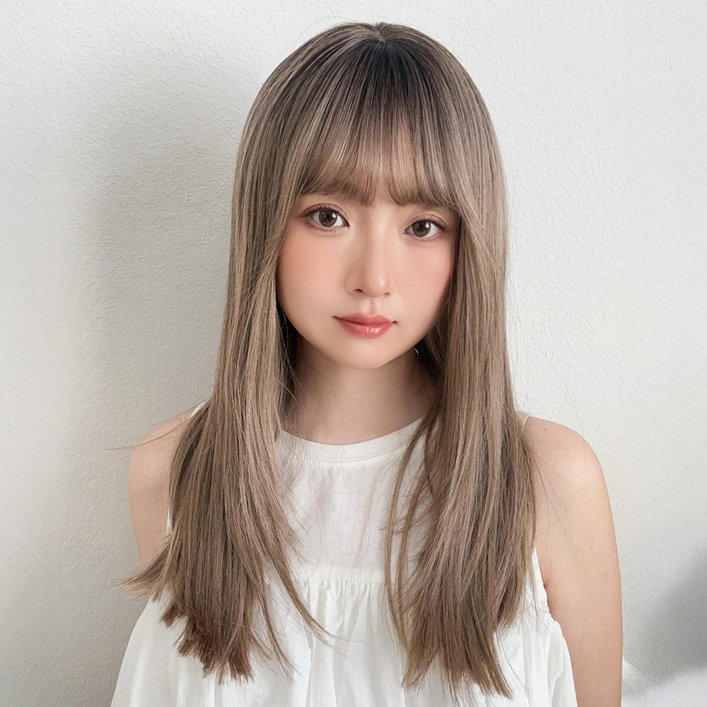 Brightlele（ブライトララ） ウィッグ ロング ストレート フルウィッグ