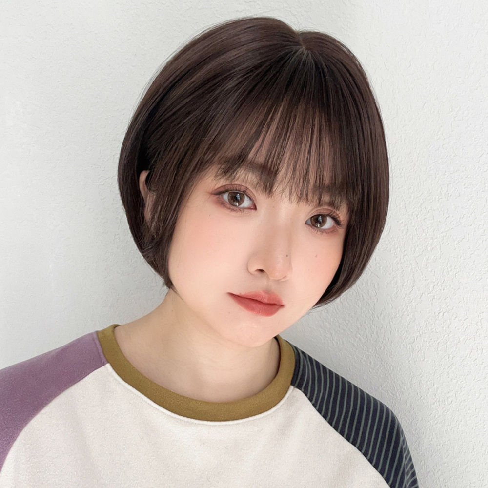 Brightlele（ブライトララ） ウィッグ ショート 自然 レディース 人工