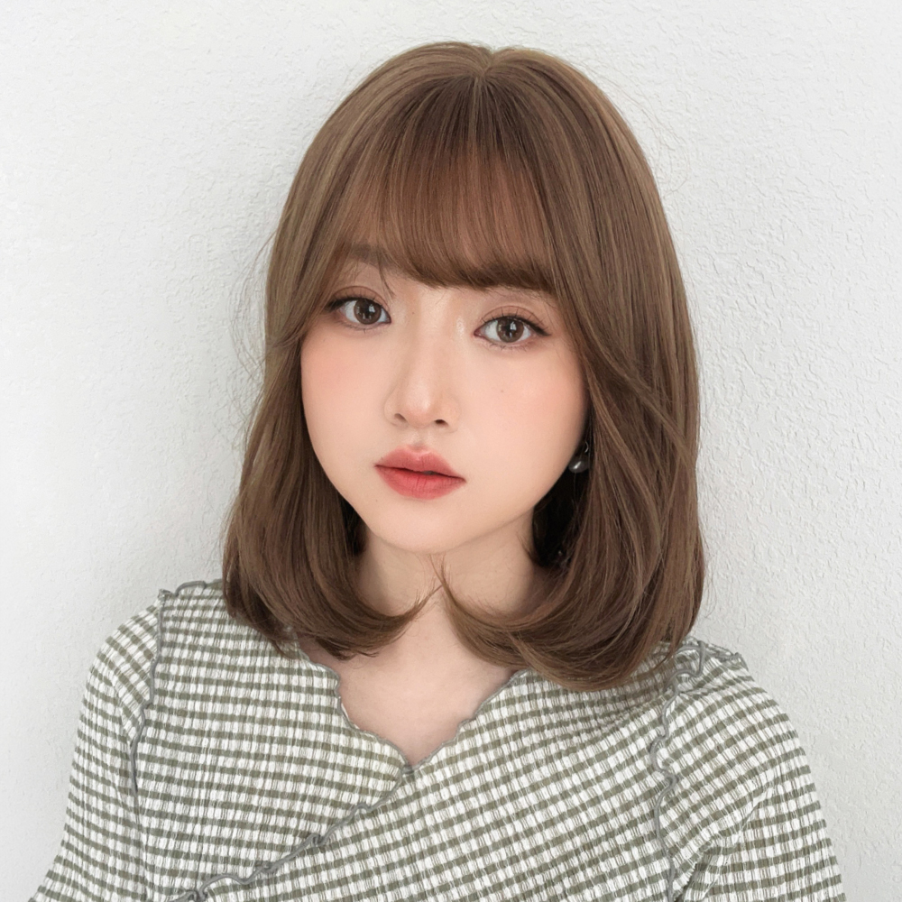 Brightlele（ブライトララ） 素肌ウィッグ 医療用 ウィッグ ミディアム