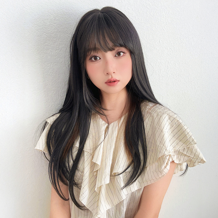 Brightlele（ブライトララ） 部分ウィッグ ヘアピース ロング 自然