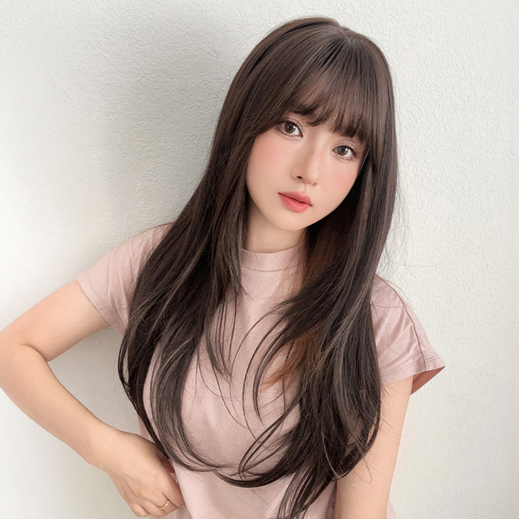 Brightlele（ブライトララ） 部分ウィッグ ヘアピース ロング 自然