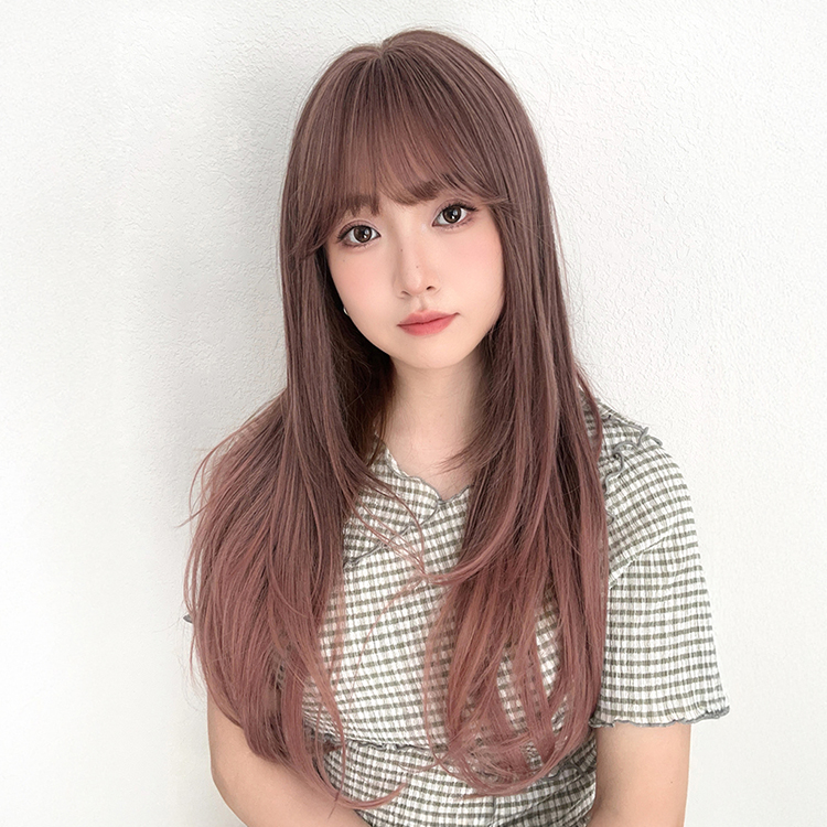 Brightlele（ブライトララ） 部分ウィッグ ヘアピース ロング 自然