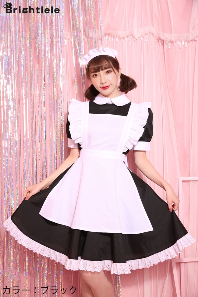 完璧すぎて可愛げがない 仮装 コスプレ ハロウィン Brightlele メイド服 アリス メイド その他
