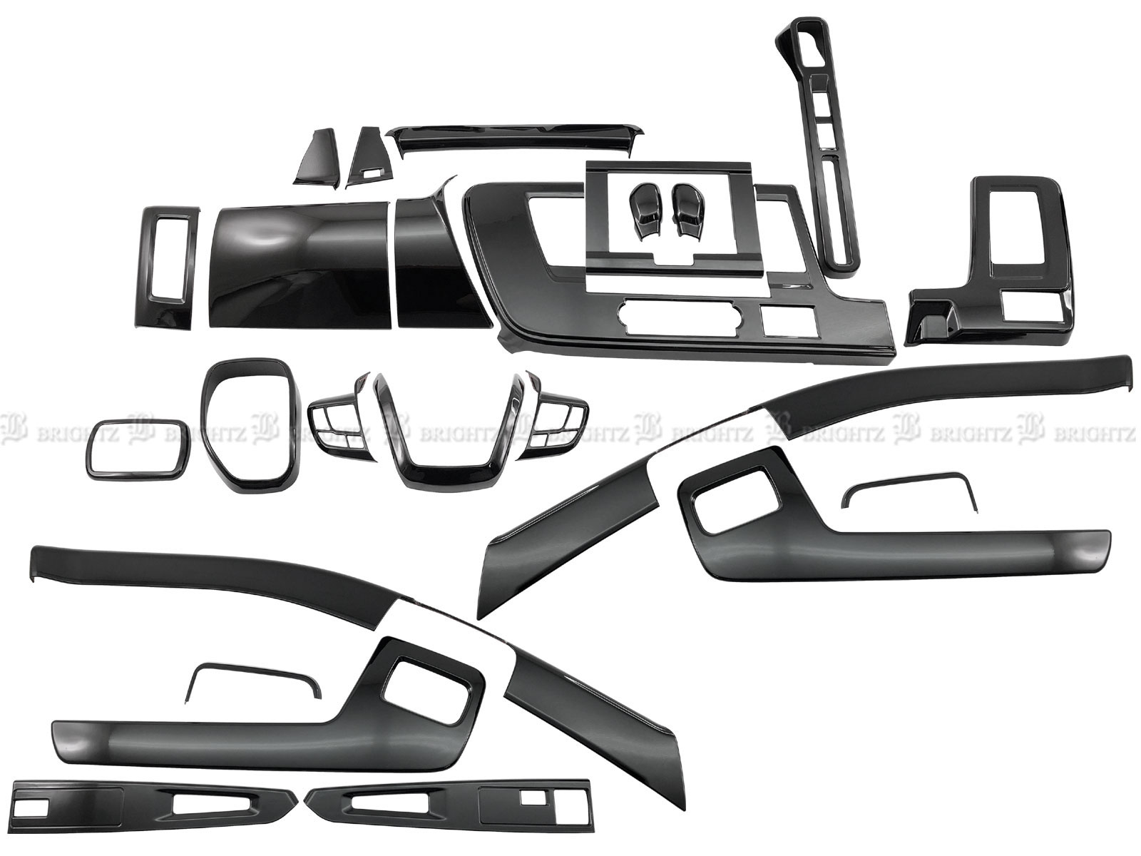 いすゞ 23エルフ インテリア パネル セット センター ボタン ハザード