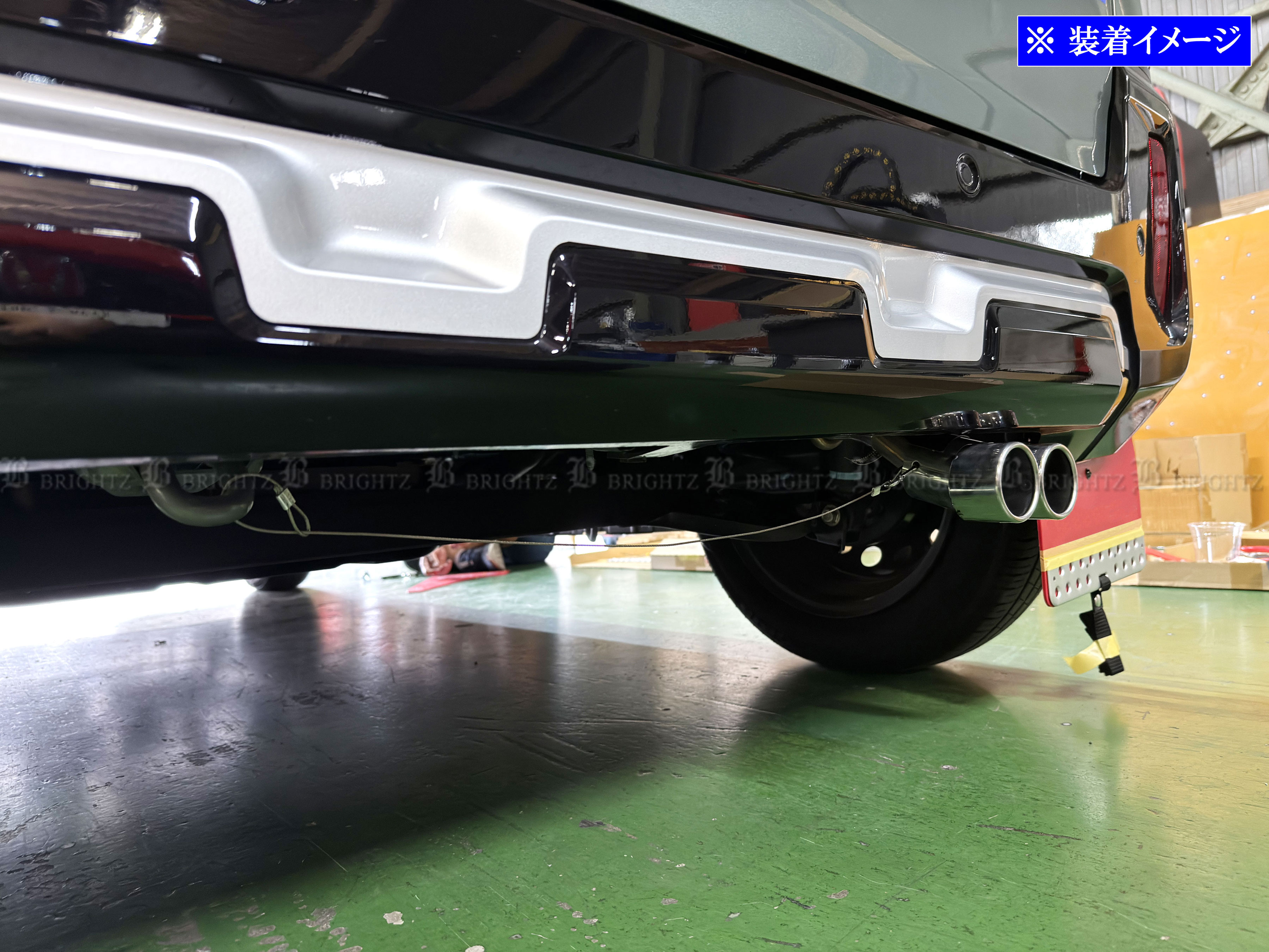 eKクロススペース B47A B48A 30 ステンレス 2本出し マフラー