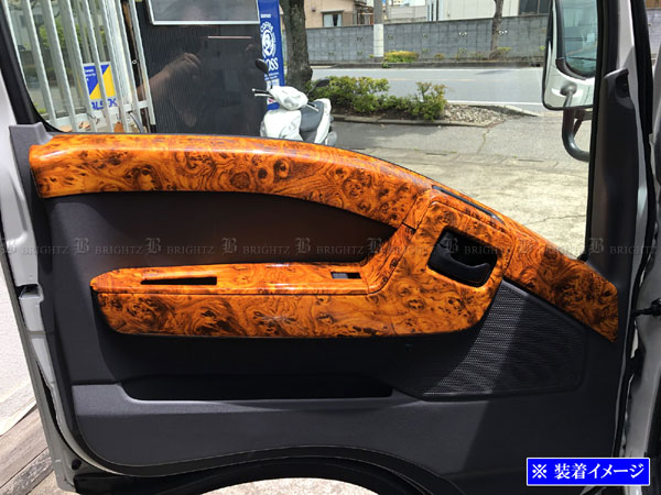 いすゞ 23エルフ インテリア パネル セット ハザード ウィンカー