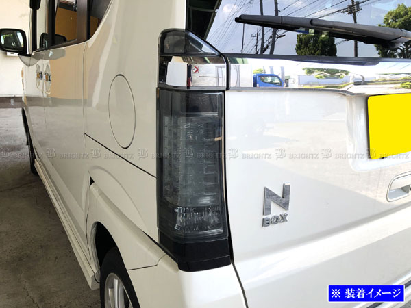 N-BOXカスタム JF1 JF2 スモーク テール ライト カバー ランプ