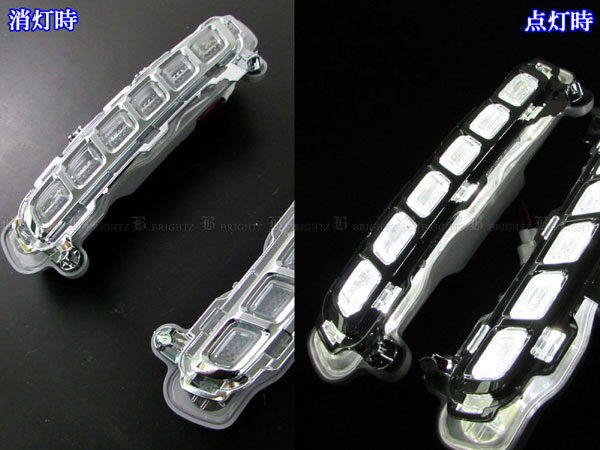 MH34S ワゴンR スティングレー 右ヘッドライトNo.6988 ワゴンRスティングレー MH34S MH44S 後期 LED デイ ライト ランプ