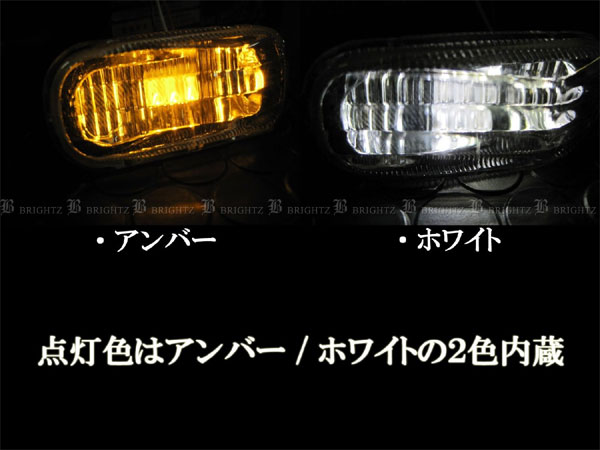 フィット GD3 GD4 LED サイド マーカー ウィンカー ターン ランプ ライト クリスタル クリア クリヤ BLINKER−005｜brightzdx2｜02
