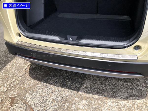 ヴェゼル RV5 RV6 ステンレス リア バンパー フット リヤ トランク