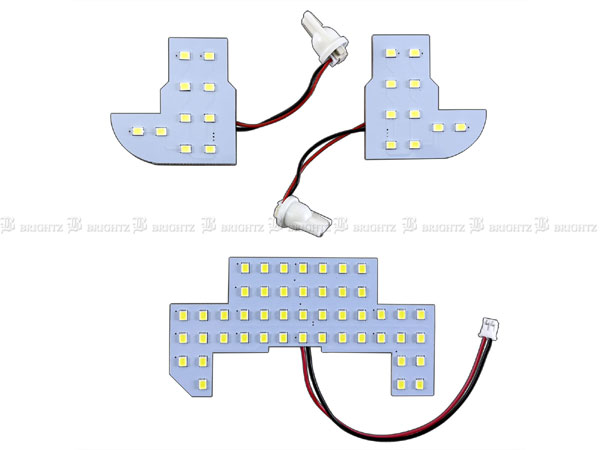 N-BOXカスタム JF5 JF6 LED ルーム ライト ランプ フロント ルーフ マップ 室内灯 照明 インナー インテリア インパネ 3PC ROOM−LAMP−140｜brightzdx2｜02