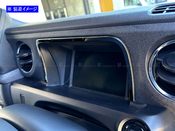 N-BOXジョイ JF5 JF6 ステンレス メーター 内装 ブラック 黒 MET−RIN