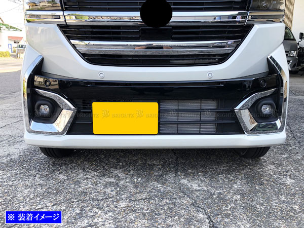 スペーシアカスタム MK54S MK94S メッキ フォグ アウター エクステリア 外装 FOG−COV−432 関連画像2