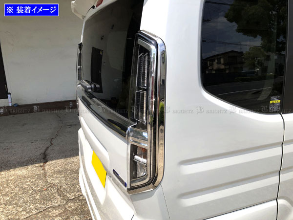 スペーシアカスタム MK54S MK94S 超鏡面 ステンレス メッキ テール ライン リア リヤ バック ウィンカー スモール 6PC TAIL−ETC−034 関連画像2