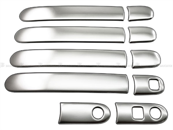 ハスラー MR31S MR41S ステンレス ドア ハンドル 外装 10PC サテン