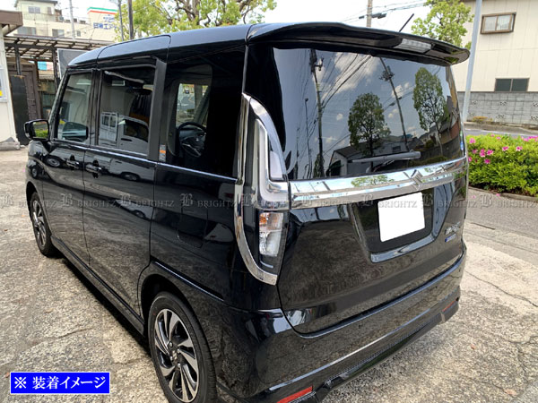 MA27S 37S 47S MAD7S ソリオ　テールランプ　左 ソリオバンディット MAD7S 超鏡面 ステンレス メッキ テール ライト