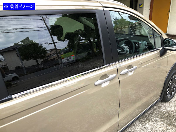 フリードエアー GT1 GT3 超鏡面 ステンレス メッキ ウィンドウ