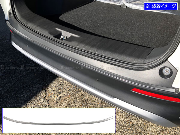 WR-V DG5 超鏡面 ステンレス メッキ リア バンパー フット ドア リヤ