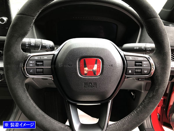 フリードエアー GT1 GT3 超鏡面 ステンレス メッキ ステアリング