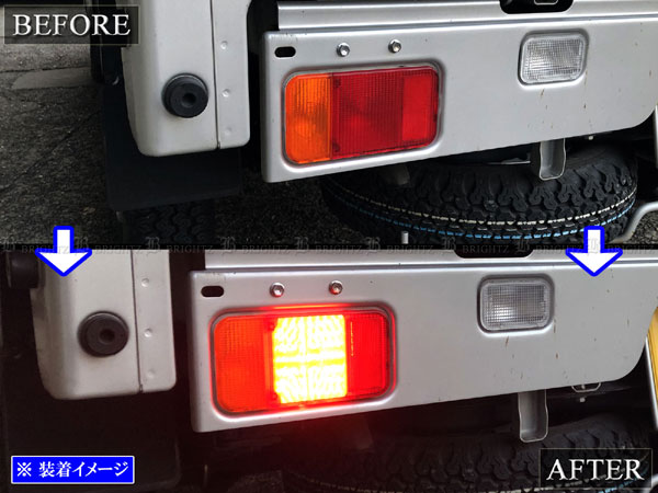 お得　キャリートラック（DA16T）テールライト キャリイトラック DA16T LED テール ライト ランプ リア リヤ ブレーキ