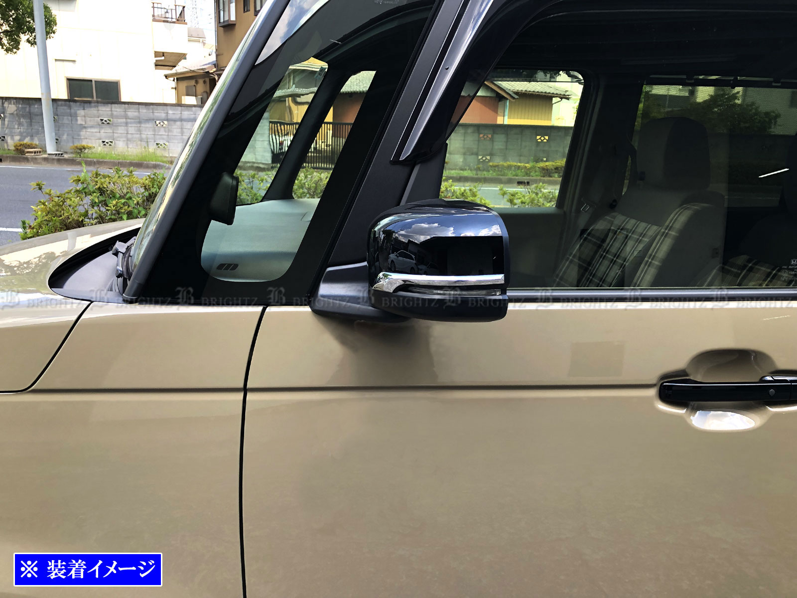 N-BOXカスタム JF3 JF4 メッキ ド...の詳細画像2