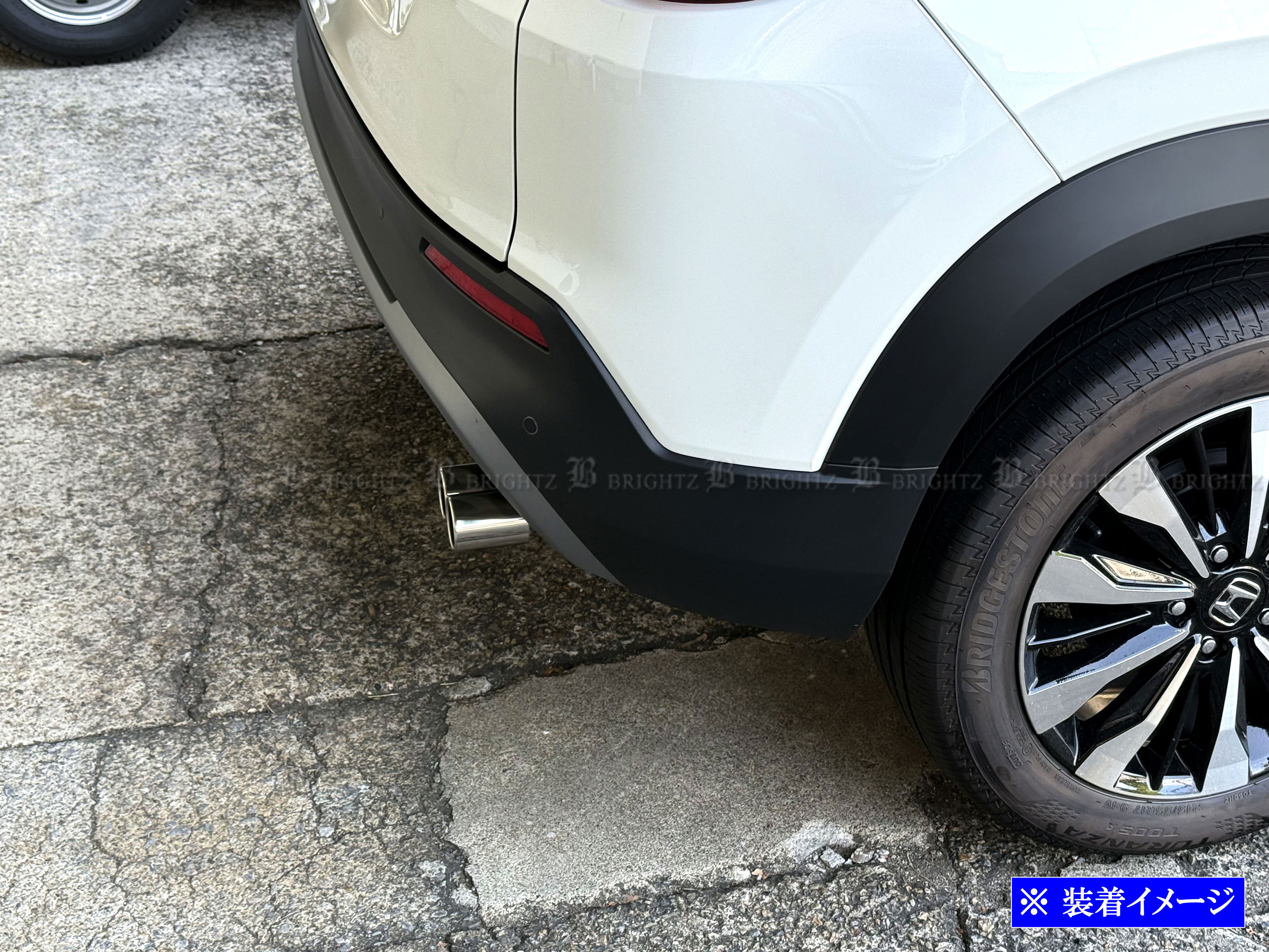 WR-V DG5 ステンレス 2本出し マフラ...の詳細画像2