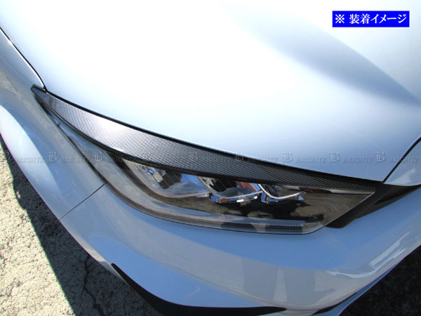 GRヤリス MXPA12 GXPA16 ステンレス ヘッド ライト アイライン ランプ