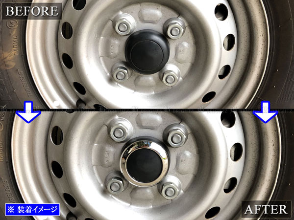 ピクシスバン S700M S710M 超鏡面 ステンレス メッキ センター